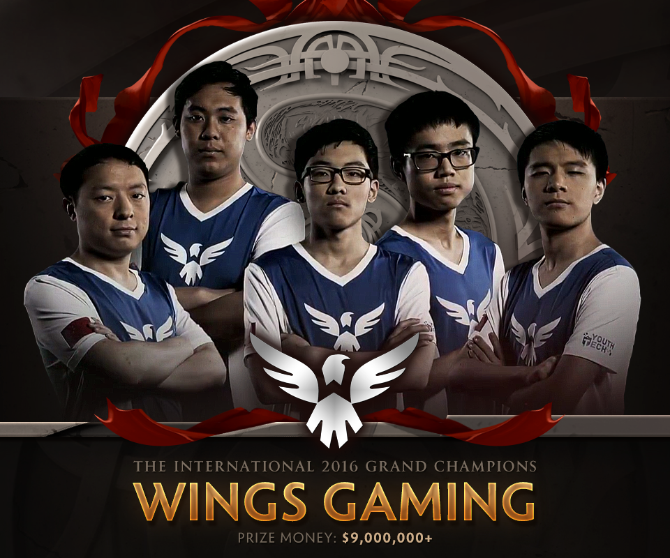 Триумф аутсайдеров: китайская команда Wings Gaming выиграла The International 2016 по Dota 2