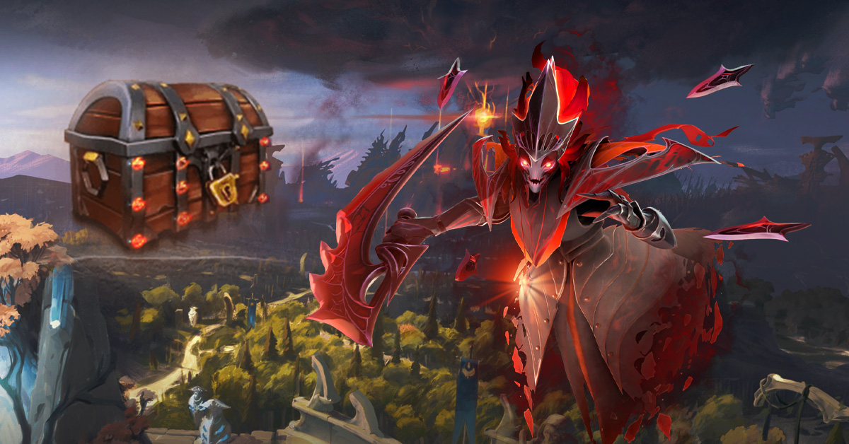 Стоит ли тратить деньги? Разбор новой сокровищницы в Dota 2 с арканой на Tidehunter и редким скином Рошана