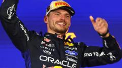 Макс Ферстаппен впервые в карьере выиграл Гран-при Сингапура