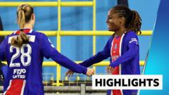 ПСЖ вырвал ничью у Манчестер Сити в матче женской Лиги чемпионов
