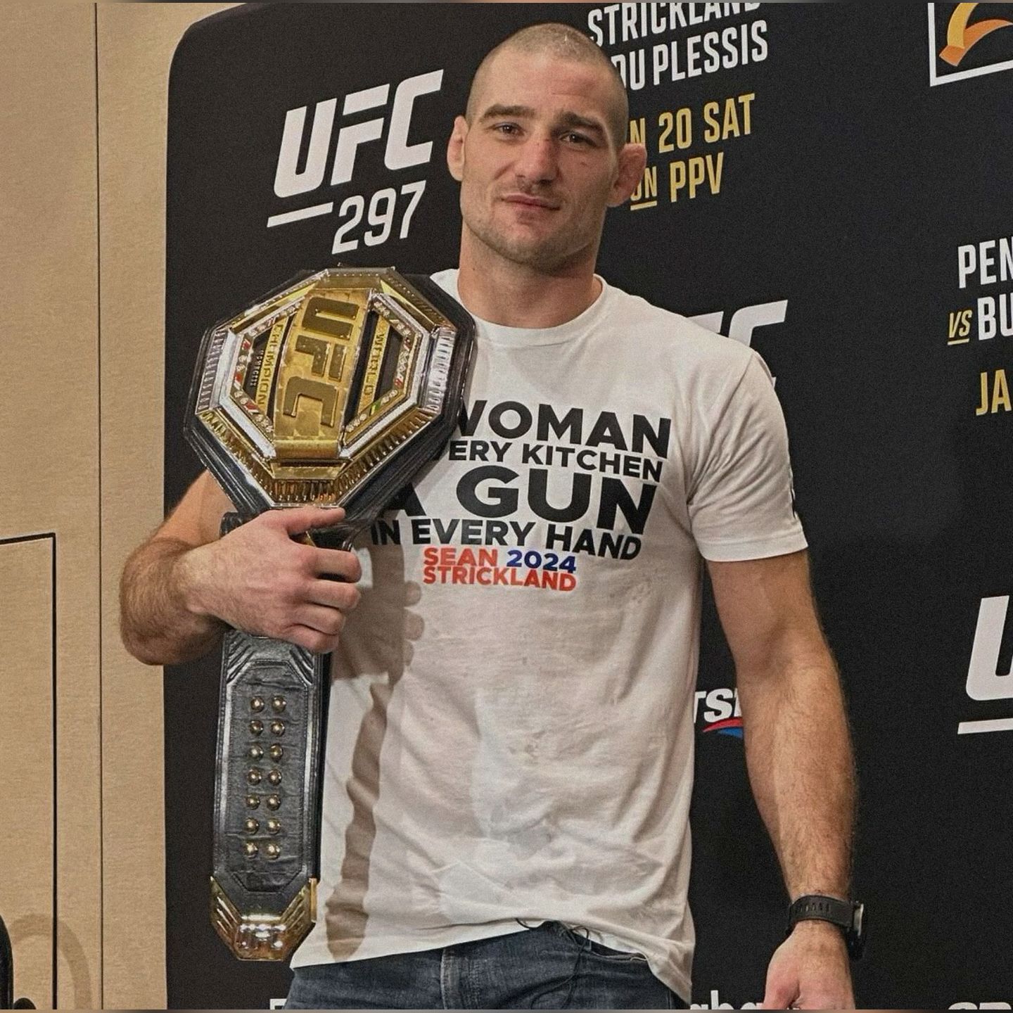 UFC планирует провести долгожданную защиту титула Шона Стрикленда только в 2027 году
