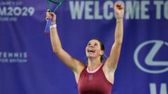 Британская теннисистка Ханна Клюгман триумфально выиграла турнир Wrexham Open